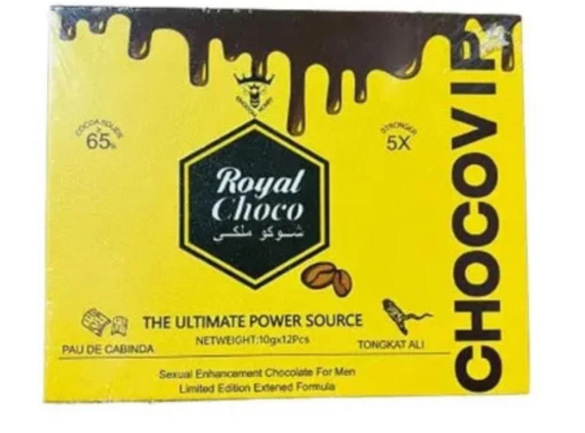 Chocolate Royal choco vip 12 pzas 10gr