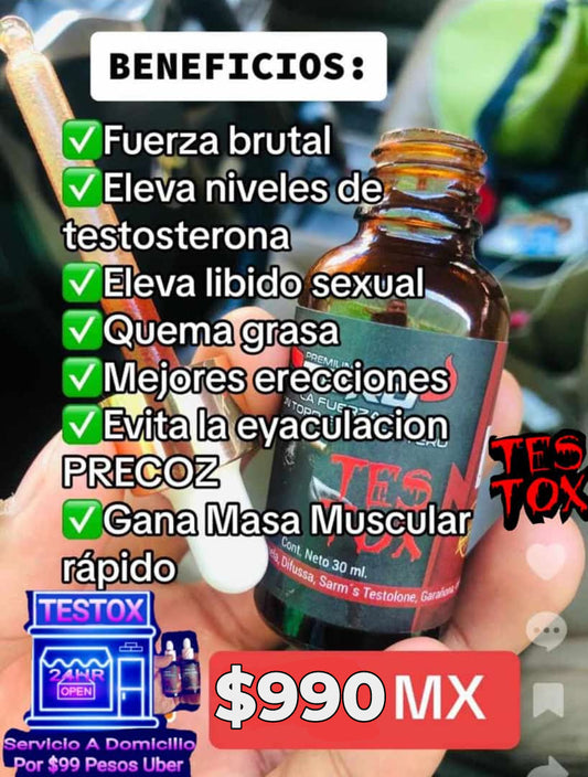 Testox 30ml - 30 tomas