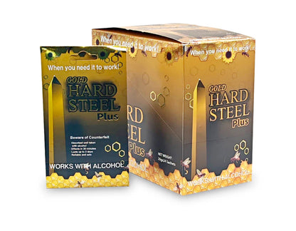 Hard steel gold Plus 24 sobres 20gr