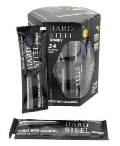 Hard steel Caja  24 sobres 20 gr