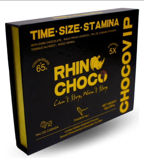 Chocolates Rhino 12 piezas de 10gr