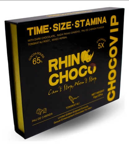 Chocolates Rhino 12 piezas de 10gr