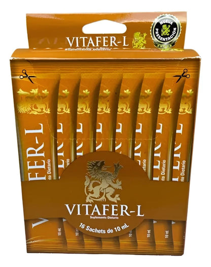 Vitafer-L 16 sobres de 10ml