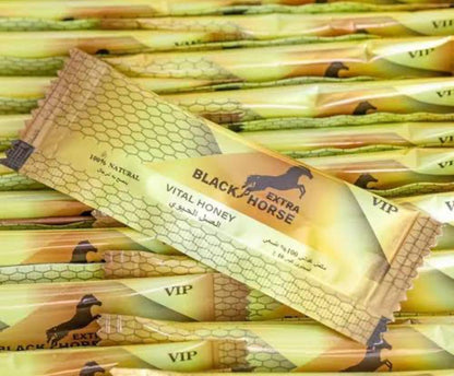 🐎🔥 Black Horse VIP – Caja Completa 48 Sobres de 10g