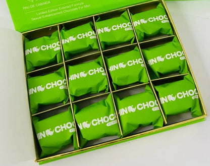 🦏🍫 Rhino Choco Power Menta – Caja 12 Piezas de 10g