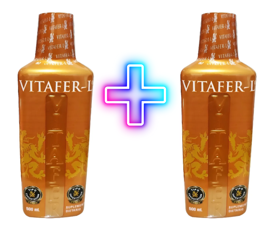 Duo pack 2 Botellas Vitafer 500 ml cada una