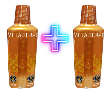 Duo pack 2 Botellas Vitafer 500 ml cada una